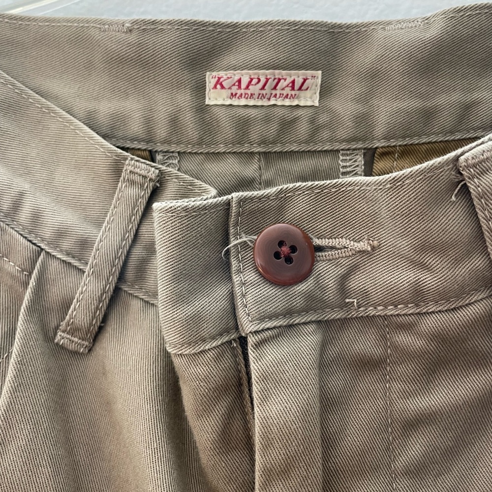 Kapital Wide Neem Chinos (Womens, Size 0) - Picture 2 of 3